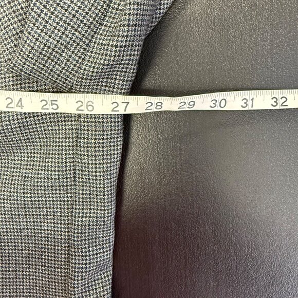 Lauren Ralph Lauren Mens 100% Wool Gray Houndstooth Blazer Size 50L - Picture 6 of 11